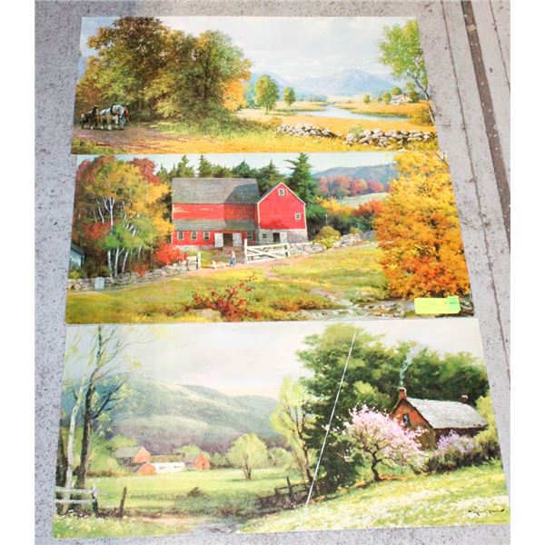 VINTAGE PICTURES (12"X24") ROBERT WOOD,