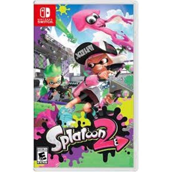 NEW NINTENDO SWITCH SPLATOON 2