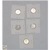 Image 2 : FIVE UNCIRCULATED SILVER 1964 DIMES