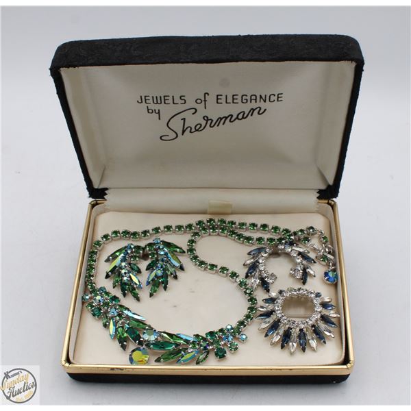 SHERMAN STAMPED EARRINGS + MATCHING