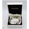 Image 1 : PANDORA CHARM BRACELET WITH ASSORTED 925 CHARMS
