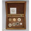 Image 2 : ESTATE WOODEN BOXED SPECIAL EDITION COINS-