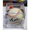 SIGNED KOBE BASEBALL WITH COA