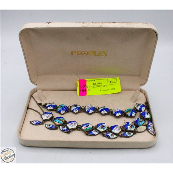 ANTIQUE ITALY ENAMELLED