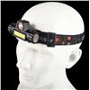 Image 6 : RECHARGEABLE XPE+COB LED HEADLIGHT W/MAGNET SIDE