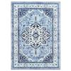 Image 1 : BRAND NEW BRICHOEE 6 X 9FT FLORAL BLUE RUG