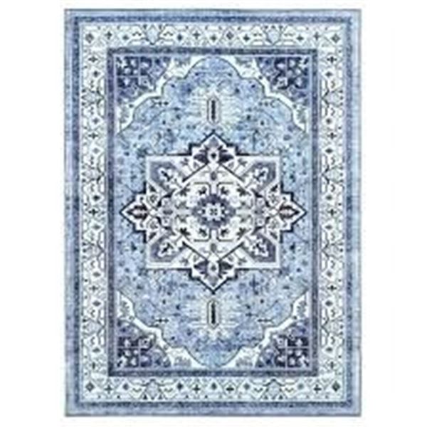 BRAND NEW BRICHOEE 6 X 9FT FLORAL BLUE RUG