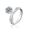 Image 5 : 1 CT GRA CERTIFIED ROUND BRILLIANT MOISSANITE