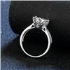 Image 2 : 5 CT GRA CERTIFIED ROUND BRILLLIANT MOISSANITE 925S
