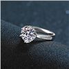 Image 3 : 5 CT GRA CERTIFIED ROUND BRILLLIANT MOISSANITE 925S