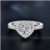 Image 2 : 1 CT GRA CERTIFIED ROUND BRILLLIANT MOISSANITE 925S