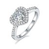 Image 5 : 1 CT GRA CERTIFIED ROUND BRILLLIANT MOISSANITE 925S