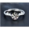 Image 1 : 1 CT CERTIFIED ROUND BRILLIANT MOISSANITE 925S
