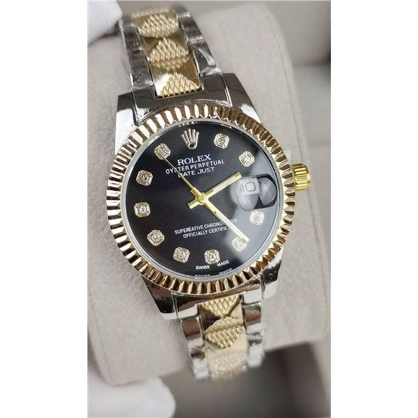 NEW REPLICA R0LEX QUARTZ "DATE JUST" WOMEN'S WATCH