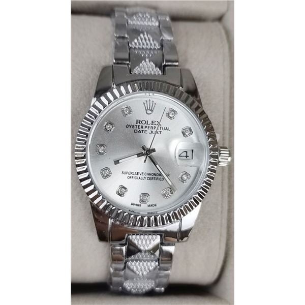 NEW REPLICA R0LEX QUARTZ "DATE JUST" WOMEN'S WATCH