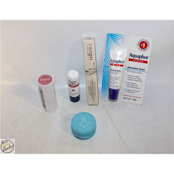 NEW 5PK OF MAKEUP LIP ITEMS