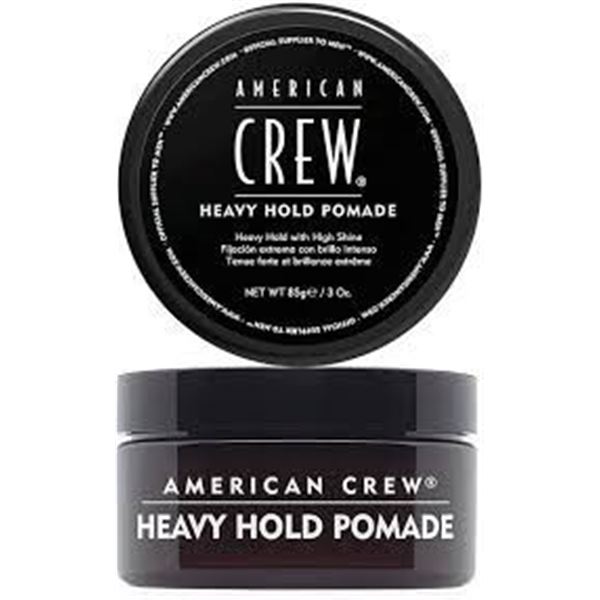 NEW 2 X 85G AMERICAN CREW HEAVY HOLD POMADE