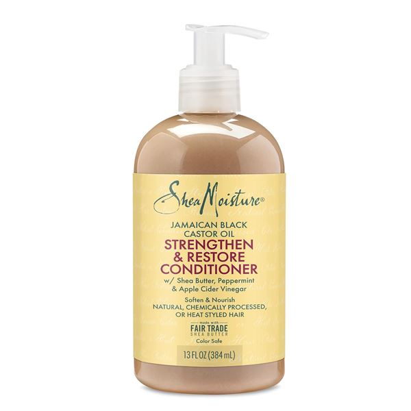 NEW 384ML SHEA MOISTURE STRENGTHEN CONDITIONER