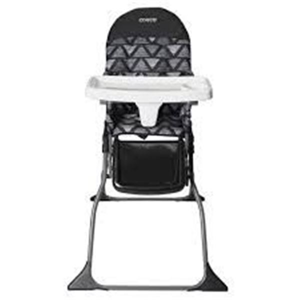 NEWLY ASSEMBLED COSCO SIMPLE FOLD HIGH CHAIR
