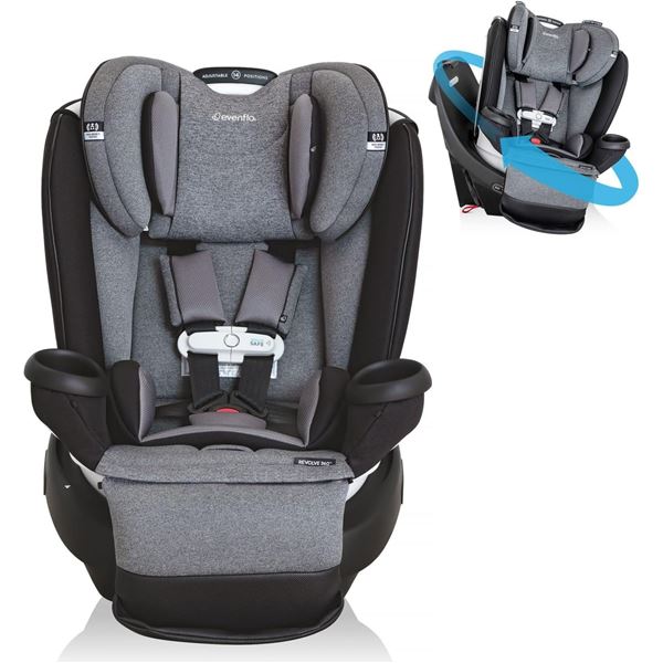 NEW EVENFLO GOLD REVOLVE 360 EXTEND CAR SEAT