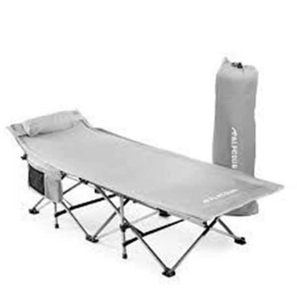 BRAND NEW ALPCOUR FOLDING CAMP COT