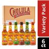 Image 1 : NEW 6 X 150ML CHOLULA HOT SAUCE VARIETY PACK