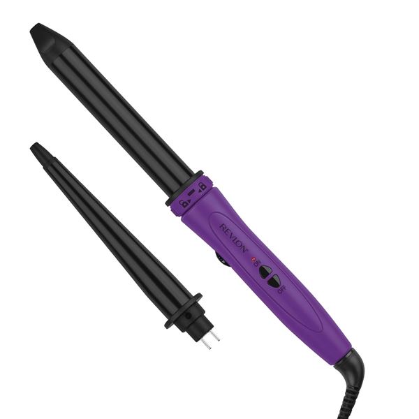 NEW REVLON 2-IN-1 BARREL WAND