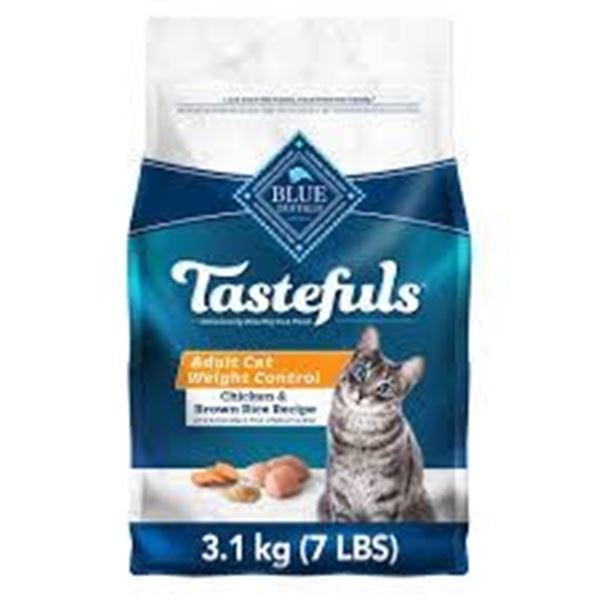 NEW 15LB BLUE BUFFALO TASTEFULS ADULT CAT WEIGHT