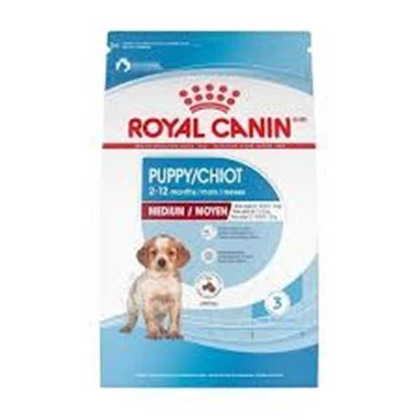 NEW 17LB ROYAL CANIN PUPPY MEDIUM