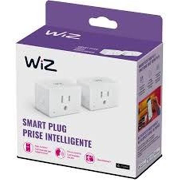 NEW WITH BOX WIZ SMART PLUG 2PK