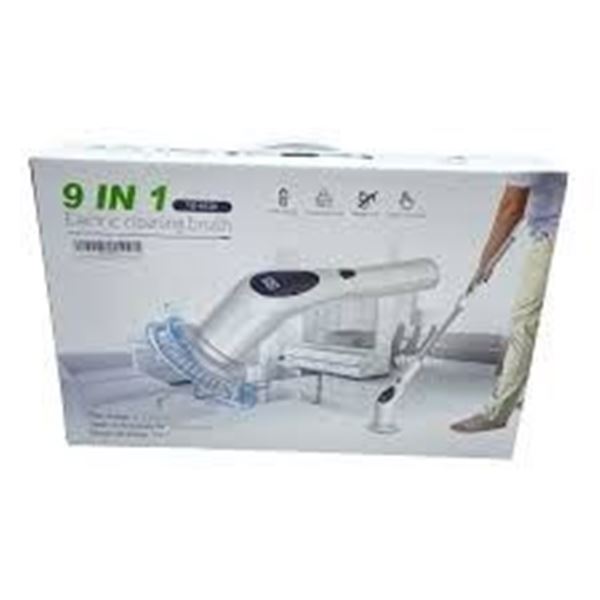NEW WITH BOX 9-IN-1 ELECTRIC CLEANING BRUSH