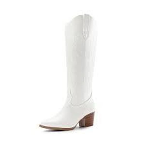 NEW WITH BOX DREAMPAIRS WHITE WOMENS SIZE 8 BOOTS