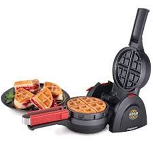 NEW WITH BOX PRESTO STUFFLER STUFFED WAFFLE MAKER