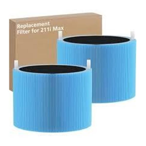 NEW LEEMONE 2PK BLUE AIR FILTERS