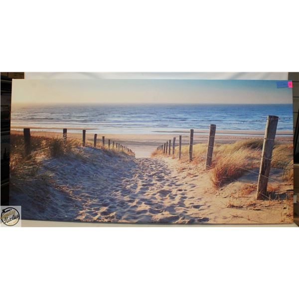 NEW 4FT X 2FT BEACH WALK PATH CANVAS