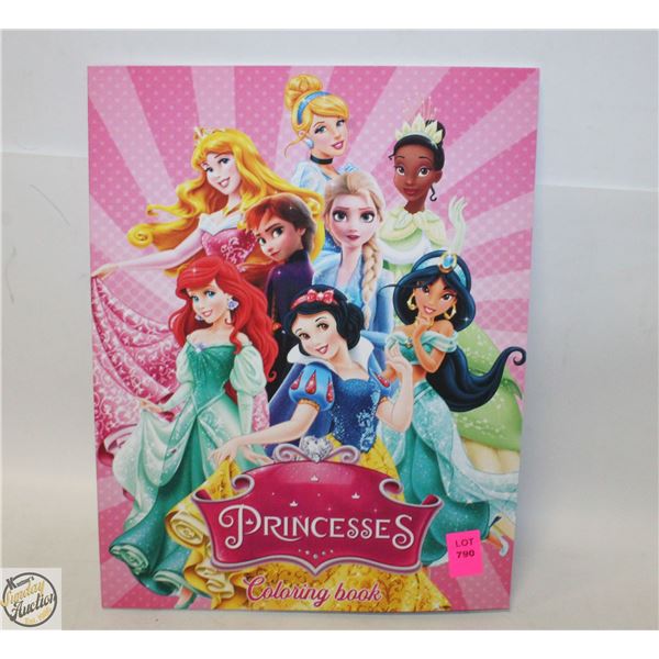 NEW PRINCESSES COLOURING BOOK