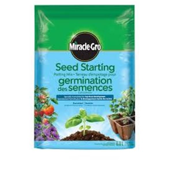 NEW 8.8L MIRACLE-GRO SEED STARTING