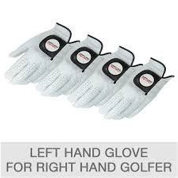 NEW REPACKED KIRKLAND 4PK MED RIGHT HAND GOLF GLOV