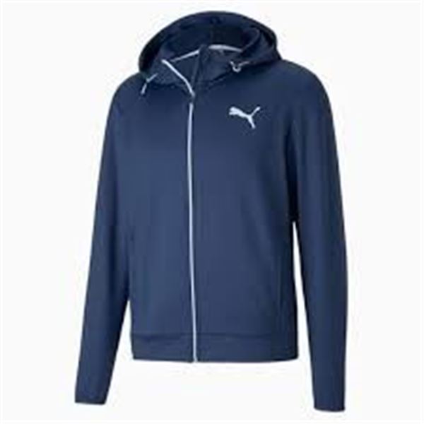 BRAND NEW PUMA FULL ZIP JACKET MEDIUM DARK BLUE