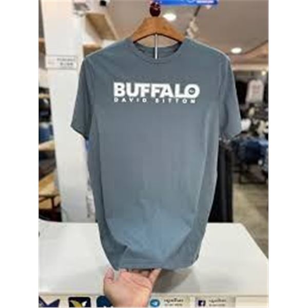 BRAND NEW BUFFALO DAVID BITTON XL GREY T-SHIRT