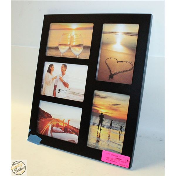 NEW UMICAL 12 X 13" 5 SPOT PICTURE FRAME