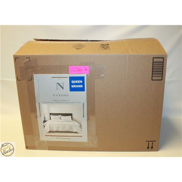 3PC QUILT QUEEN SIZE