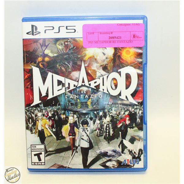 PS5 METAPHOR RE FANTAZIO
