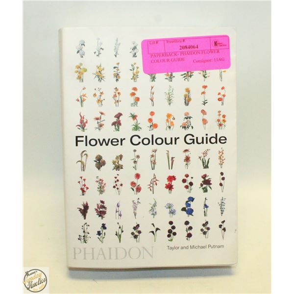 PAPERBACK- PHAIDON FLOWER COLOUR GUIDE