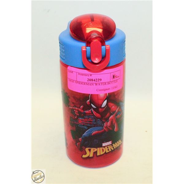16 OZ SPIDERMAN WATER BOTTLE