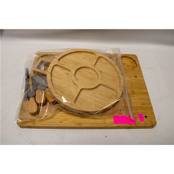 CUTTING AND CHEESE BOARD COMBO