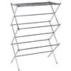 Image 1 : BRAND NEW AMAZON BASICS FOLDABLE DRYING RACK CHROM