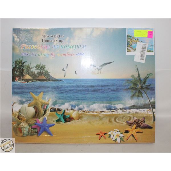 NEW WORLD PAINTING BY NUMBERS 40 X 50CM