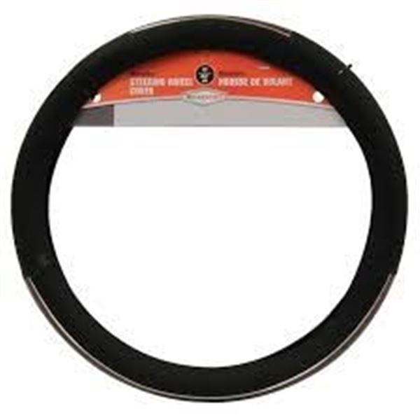 NEW ROADPRO MICROFIBER STEERING WHEEL COVER 18"