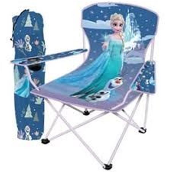 NEW DISNEY FROZEN CAMP CHAIR 14.5 X 26.8"